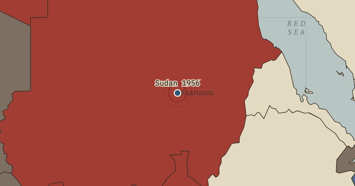 Map: Khartoum — Sudan’s dawn