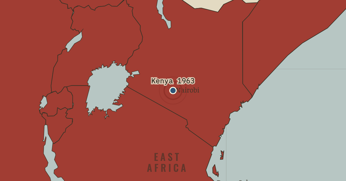 Map: Nairobi — Uhuru