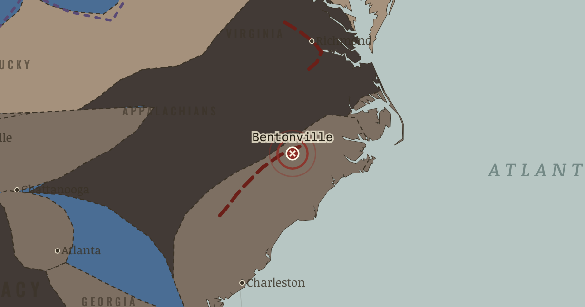 Map: Bentonville