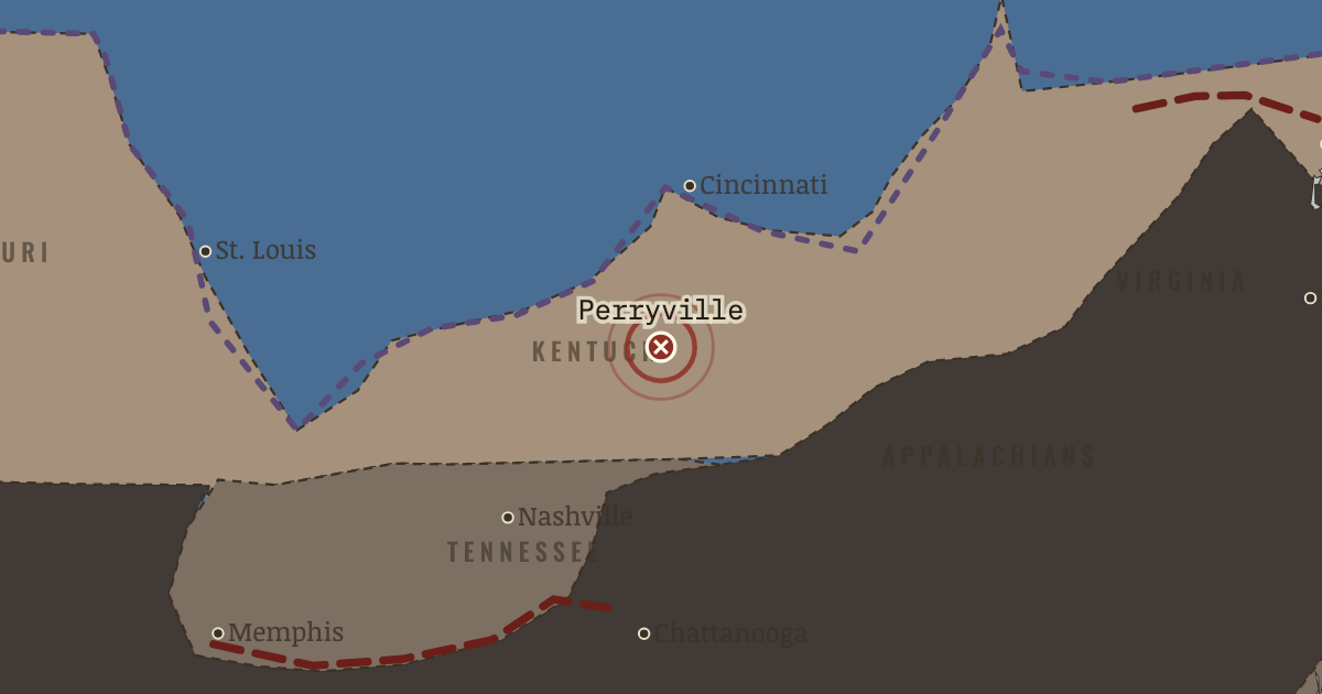 Map: Perryville