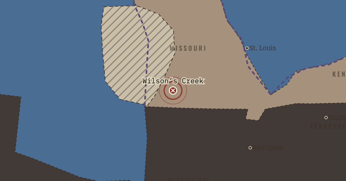 Map: Wilson’s Creek
