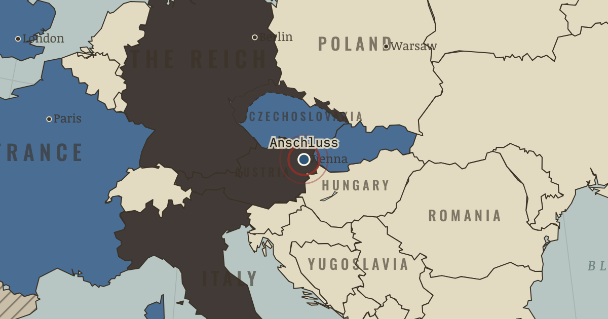 Map: The Anschluss