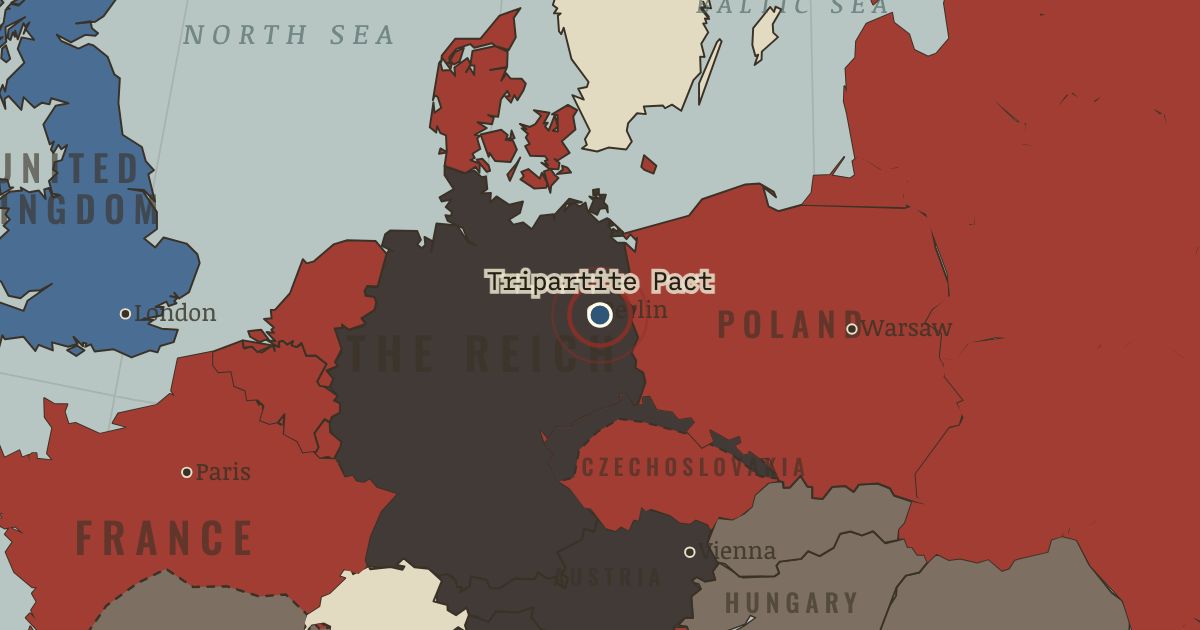 Map: The Tripartite Pact