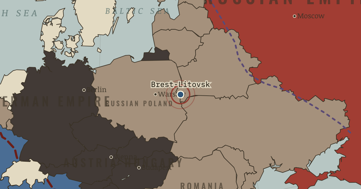 Map: Brest-Litovsk
