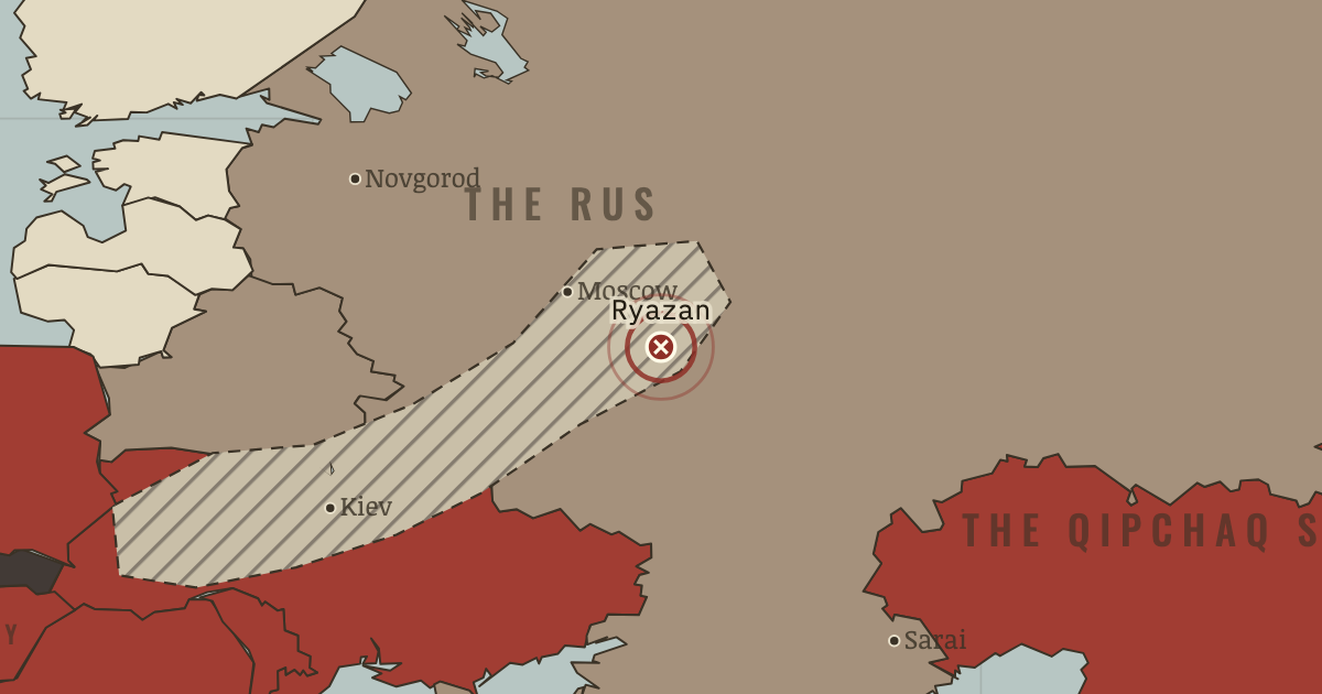 Map: Ryazan