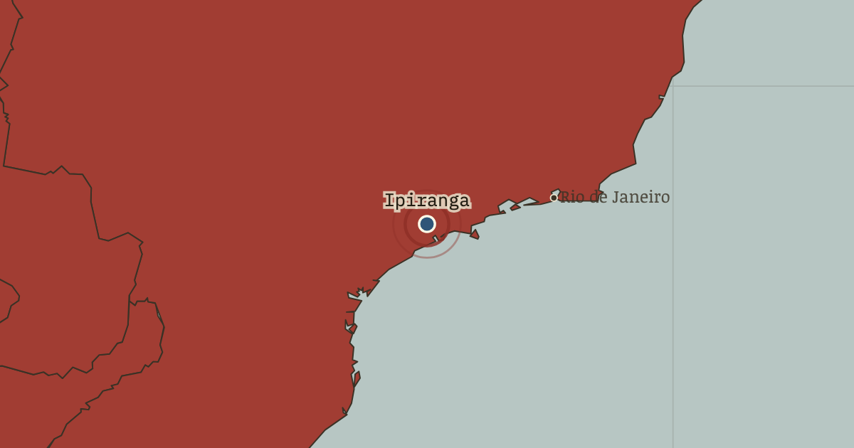 Map: The Cry of Ipiranga
