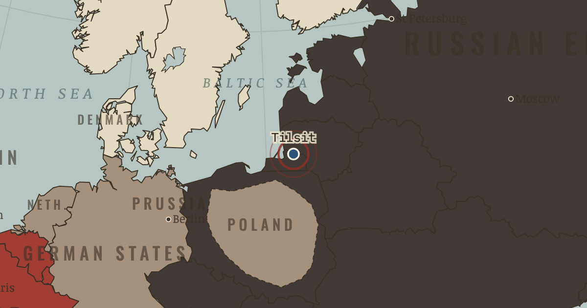 Map: Tilsit