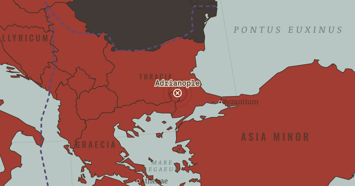 Map: Adrianople