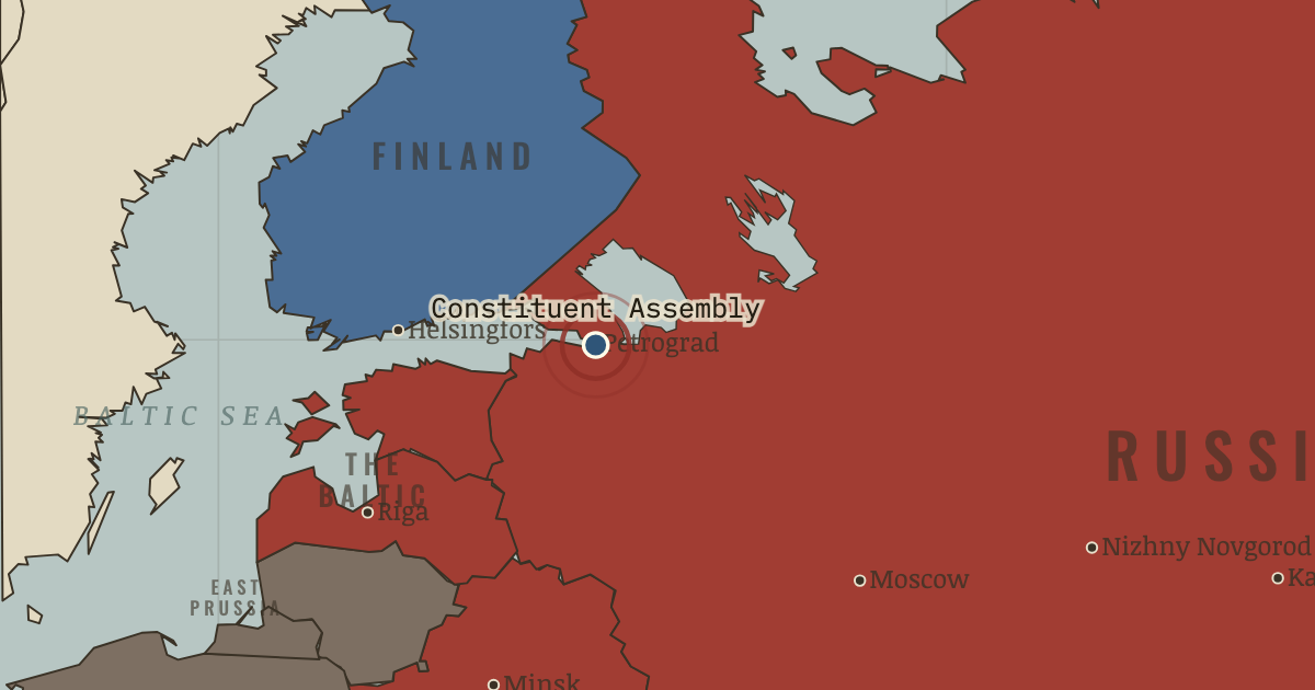 Map: The Constituent Assembly